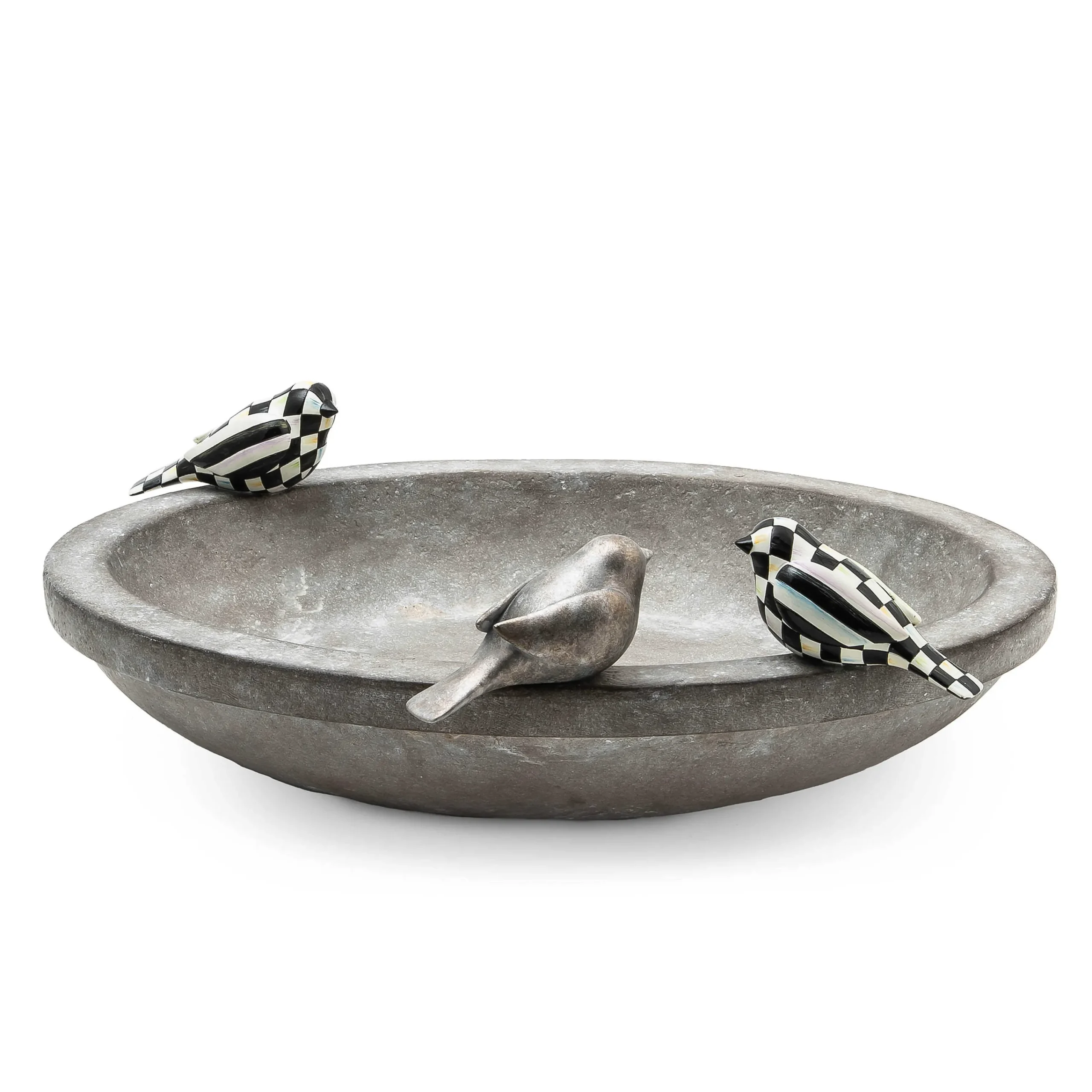 MacKenzie-Childs Naturals Bird Bath| Spring|Outdoor