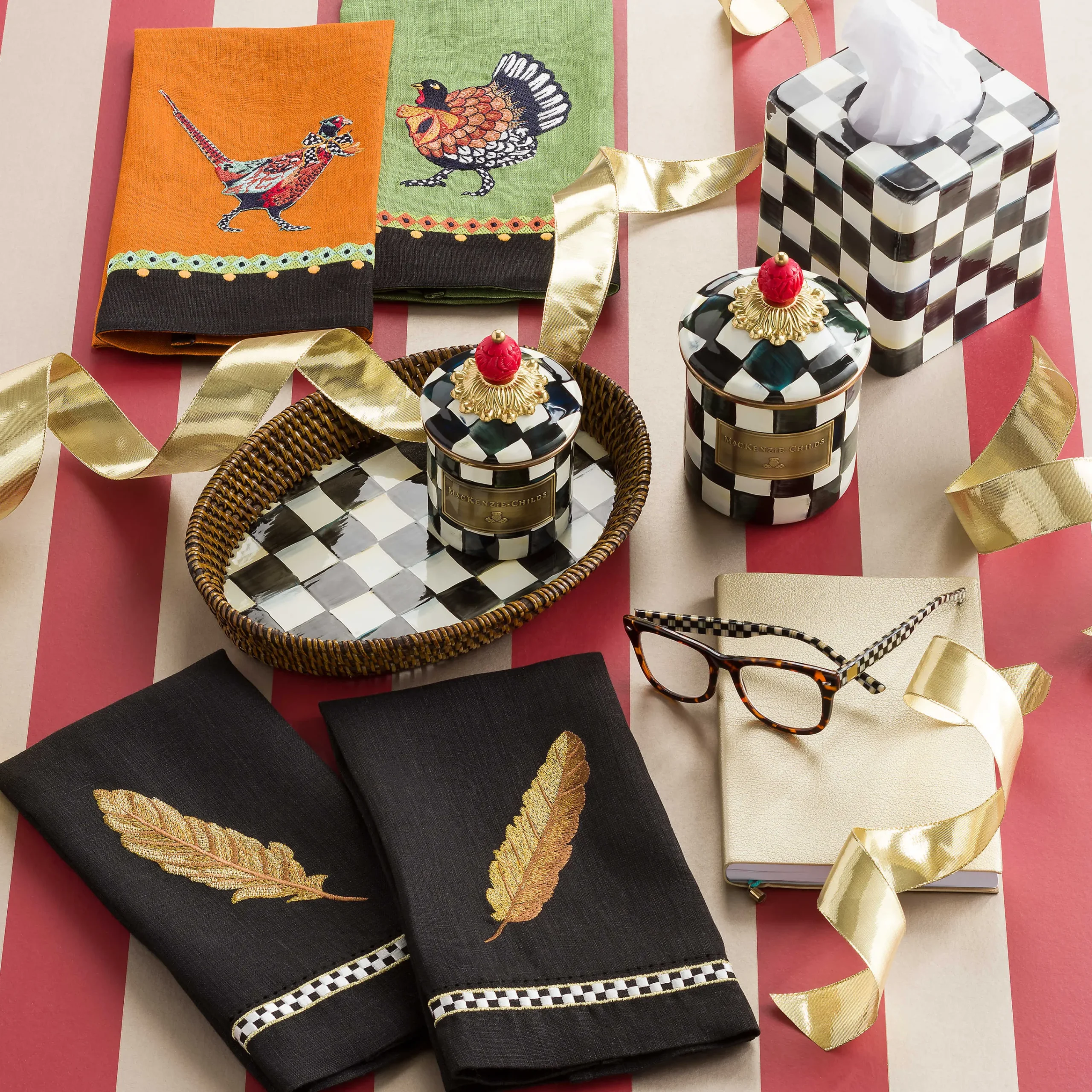 MacKenzie-Childs Nina Readers - Tortoise - x2.0| Accessories