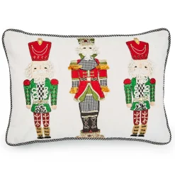 MacKenzie-Childs Nutcracker Lumbar Pillow| Pillows, Throws, & Cushions