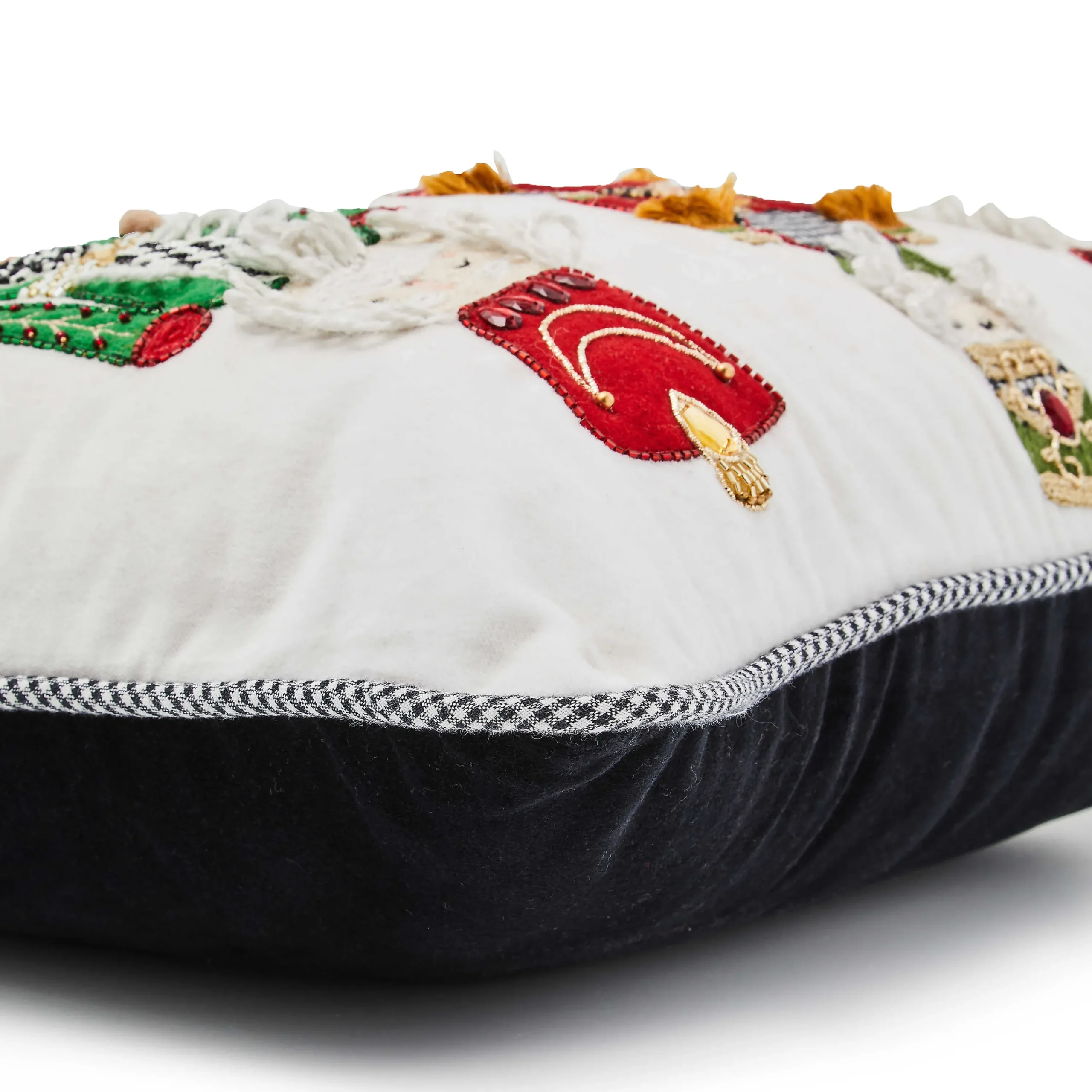 MacKenzie-Childs Nutcracker Lumbar Pillow| Pillows, Throws, & Cushions