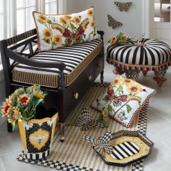 MacKenzie-Childs On Wall Street Setting Seat| Living Room
