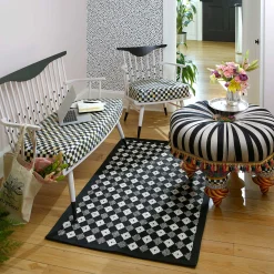 MacKenzie-Childs On Wall Street Setting Seat| Living Room