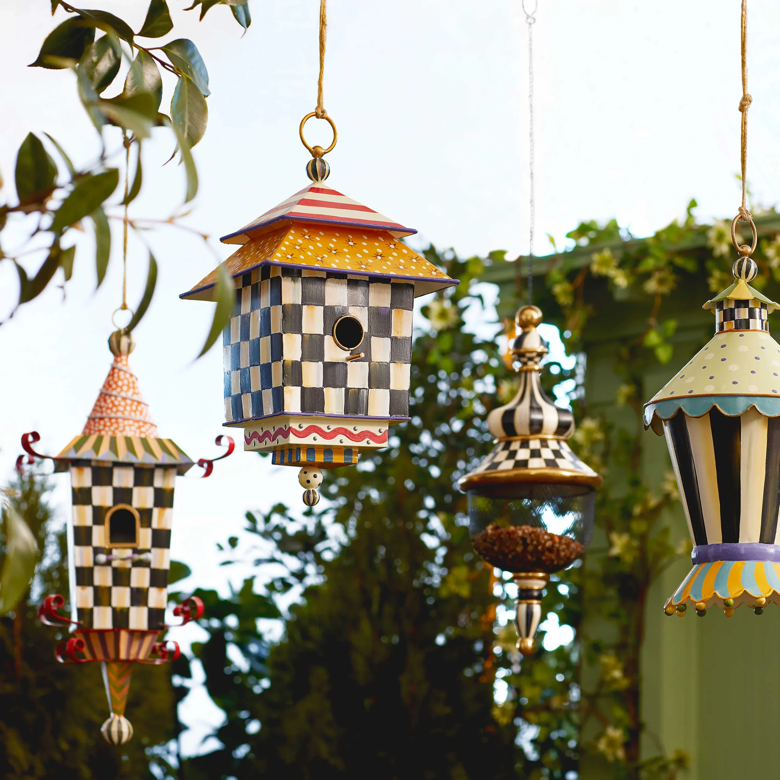 MacKenzie-Childs Pagoda Birdhouse| Spring|Outdoor