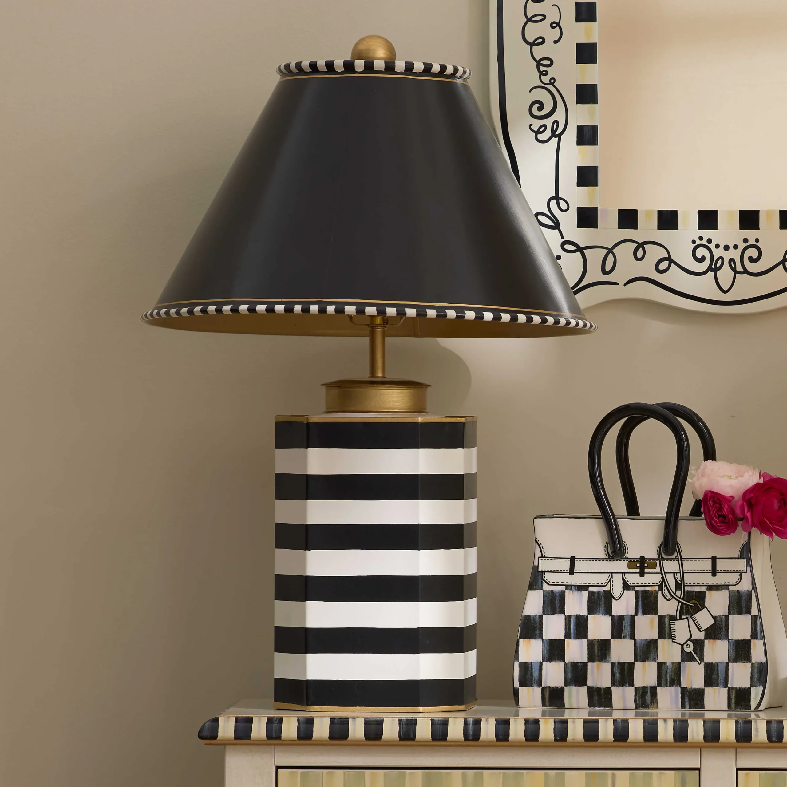 MacKenzie-Childs Palisades Table Lamp| Lighting