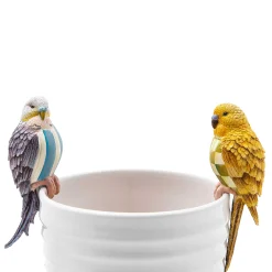 MacKenzie-Childs Parakeet Pot Climber - Blue| Spring|Greenery & Florals