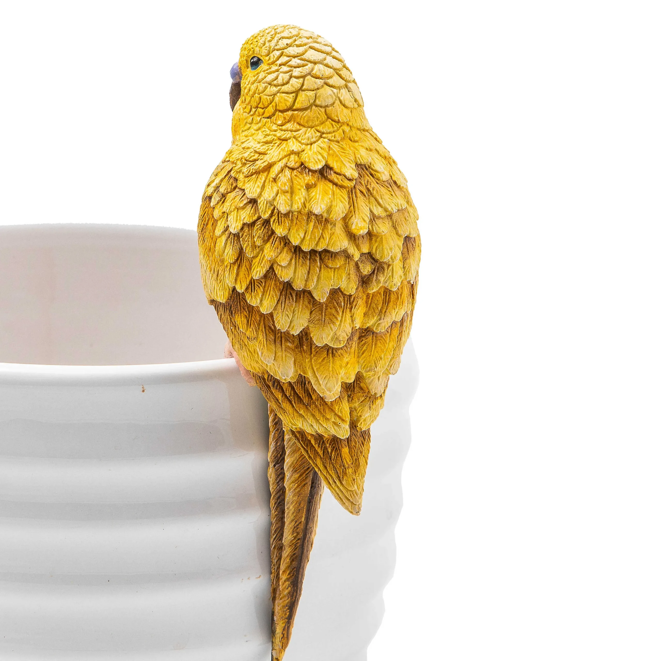 MacKenzie-Childs Parakeet Pot Climber - Chartreuse| Spring|Greenery & Florals