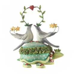 MacKenzie-Childs Patience Brewster 12 Days 2 Turtle Doves Ornament| Holiday