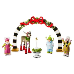 MacKenzie-Childs Patience Brewster Carolers 6-Piece Introductory Set| Holiday|Decor Sets