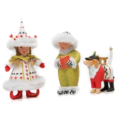 MacKenzie-Childs Patience Brewster Caroler Trio| Holiday|Room Accents