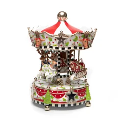 MacKenzie-Childs Patience Brewster Dash Away Carousel| Holiday|Room Accents