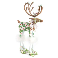 MacKenzie-Childs Patience Brewster Dash Away Vixen Reindeer Figure| Holiday|Room Accents