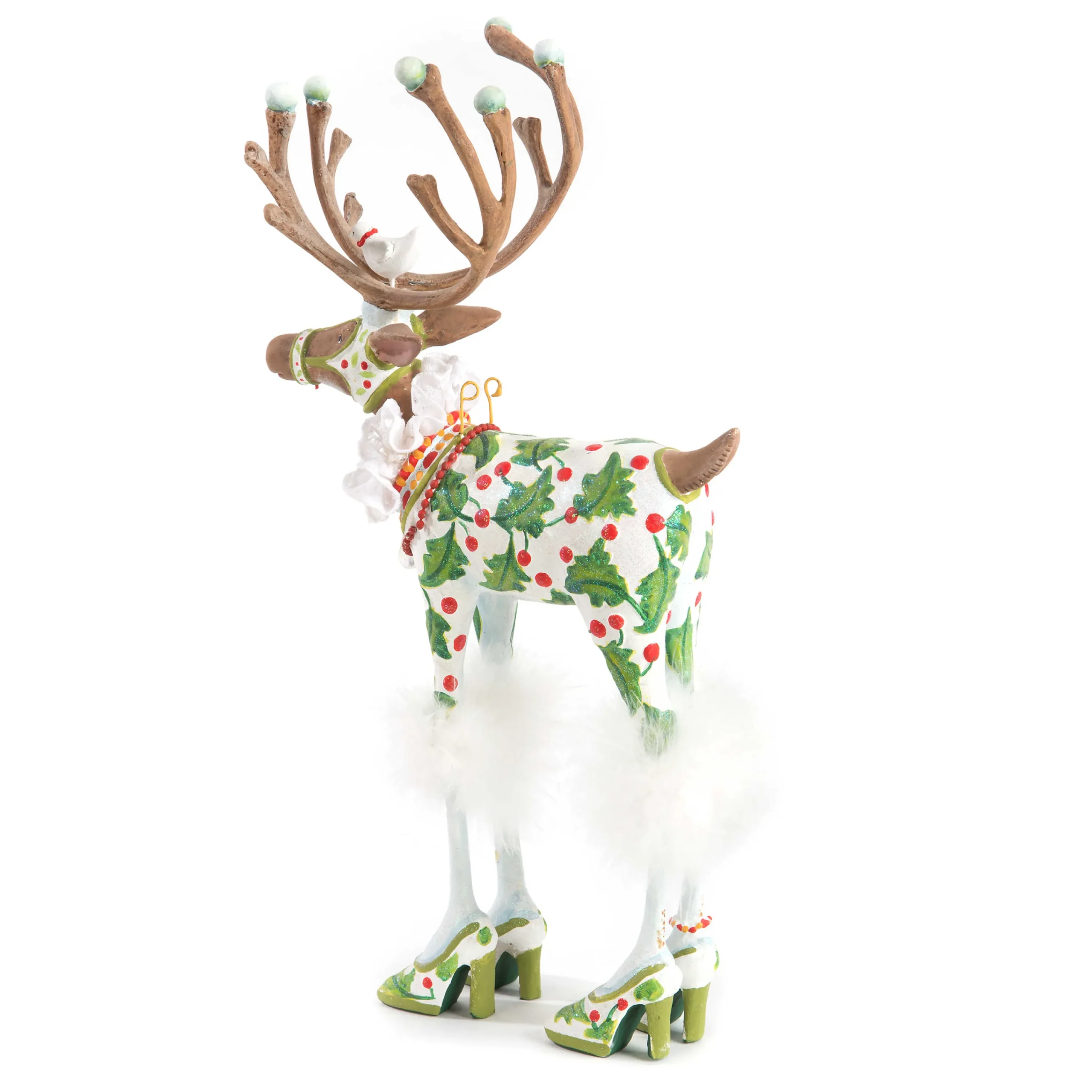MacKenzie-Childs Patience Brewster Dash Away Vixen Reindeer Figure| Holiday|Room Accents