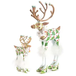 MacKenzie-Childs Patience Brewster Dash Away Vixen Reindeer Figure| Holiday|Room Accents
