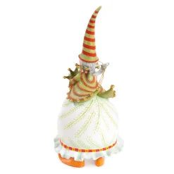 MacKenzie-Childs Patience Brewster Dash Away Mrs. Santa Figure| Holiday|Room Accents