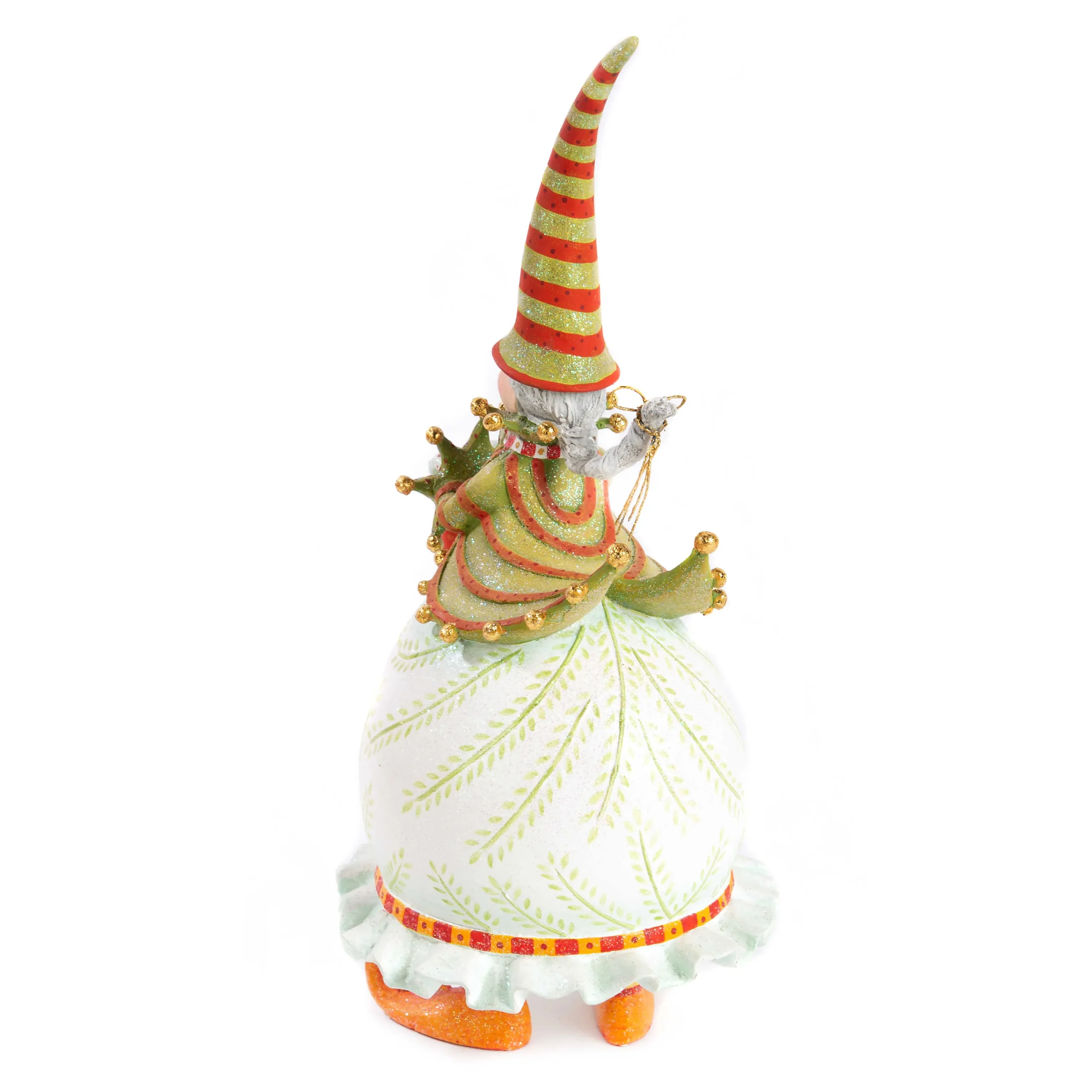 MacKenzie-Childs Patience Brewster Dash Away Mrs. Santa Figure| Holiday|Room Accents