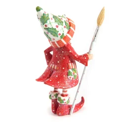 MacKenzie-Childs Patience Brewster Dash Away Vixen's Elf Ornament| Holiday