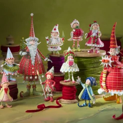 MacKenzie-Childs Patience Brewster Dash Away Prancer's Elf Ornament| Holiday