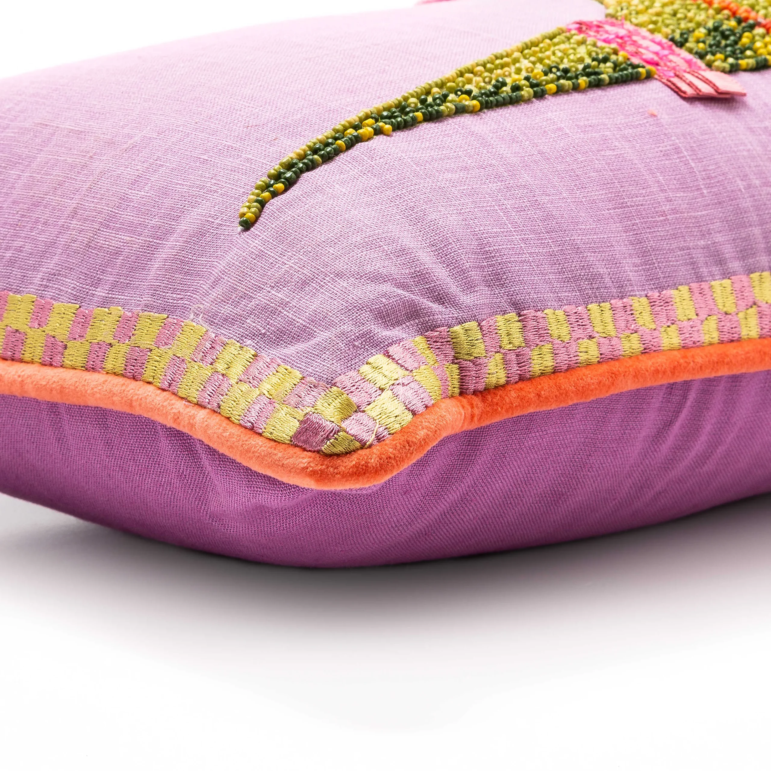 MacKenzie-Childs Patience Brewster Gloria Alligator Lumbar Pillow| Pillows, Throws, & Cushions