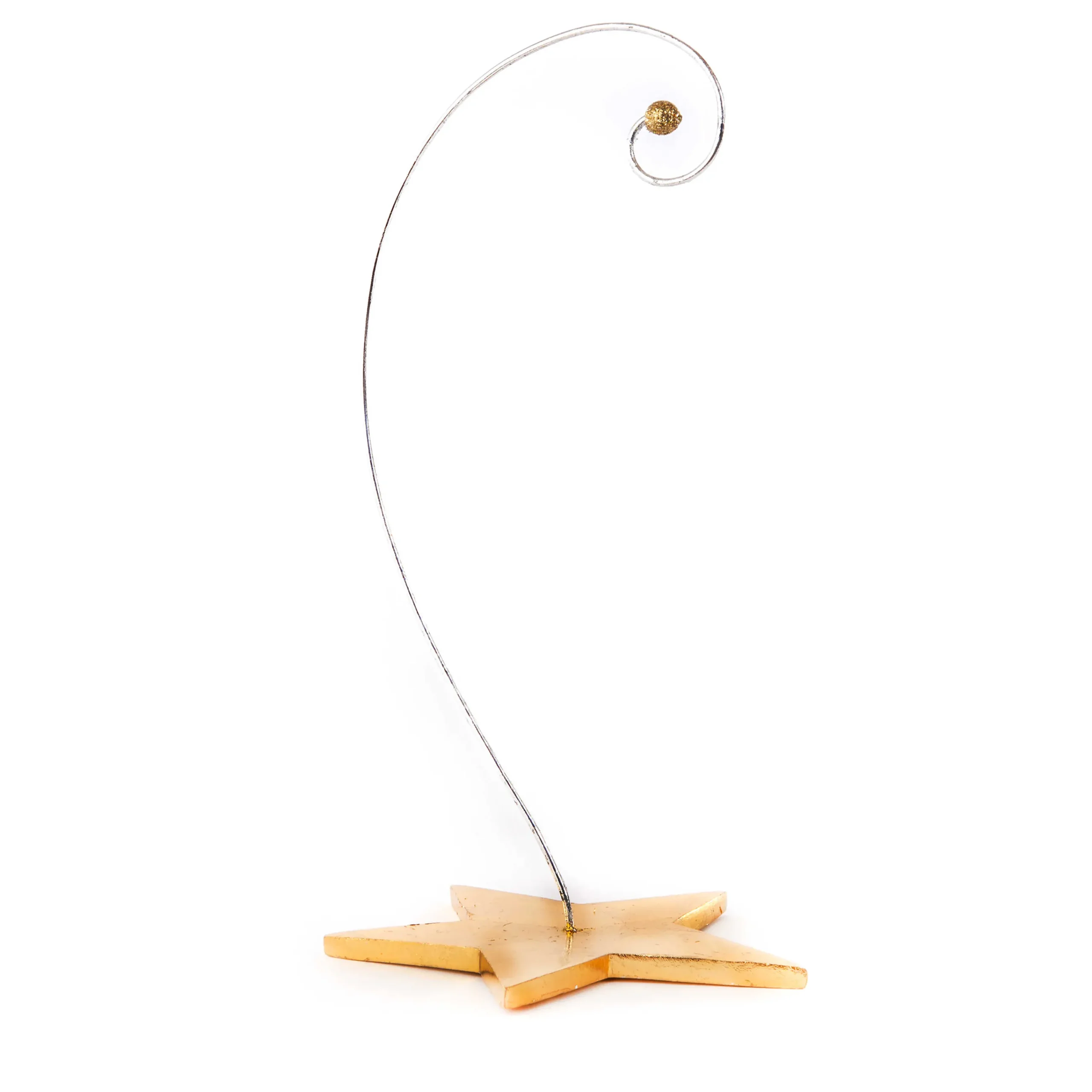 MacKenzie-Childs Patience Brewster Golden Star Ornament Stand| Holiday|Room Accents