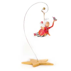 MacKenzie-Childs Patience Brewster Golden Star Ornament Stand| Holiday|Room Accents