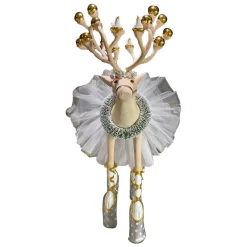 MacKenzie-Childs Patience Brewster Moonbeam Dancer Display Deer| Holiday|Room Accents