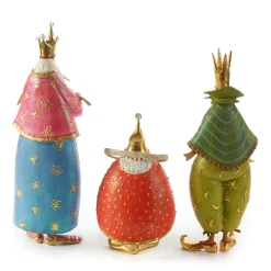 MacKenzie-Childs Patience Brewster Nativity Magi Figures| Holiday|Room Accents