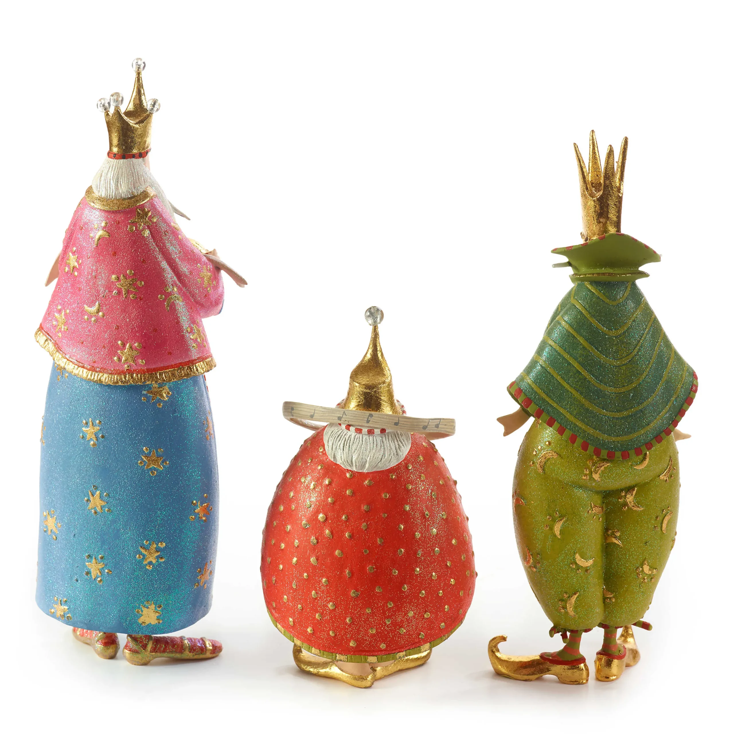 MacKenzie-Childs Patience Brewster Nativity Magi Figures| Holiday|Room Accents