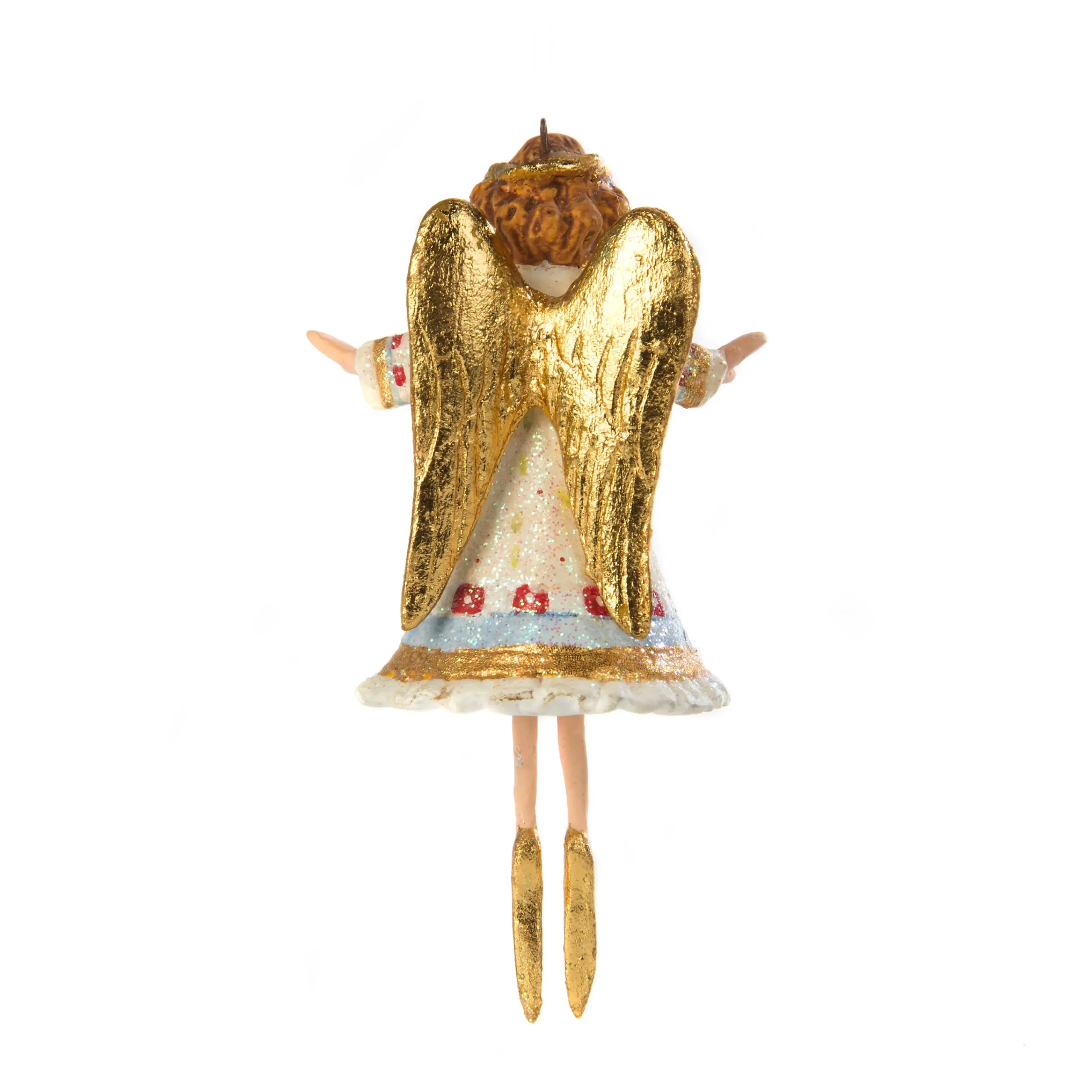 MacKenzie-Childs Patience Brewster Nativity Heavenly Angel Mini Ornament| Holiday