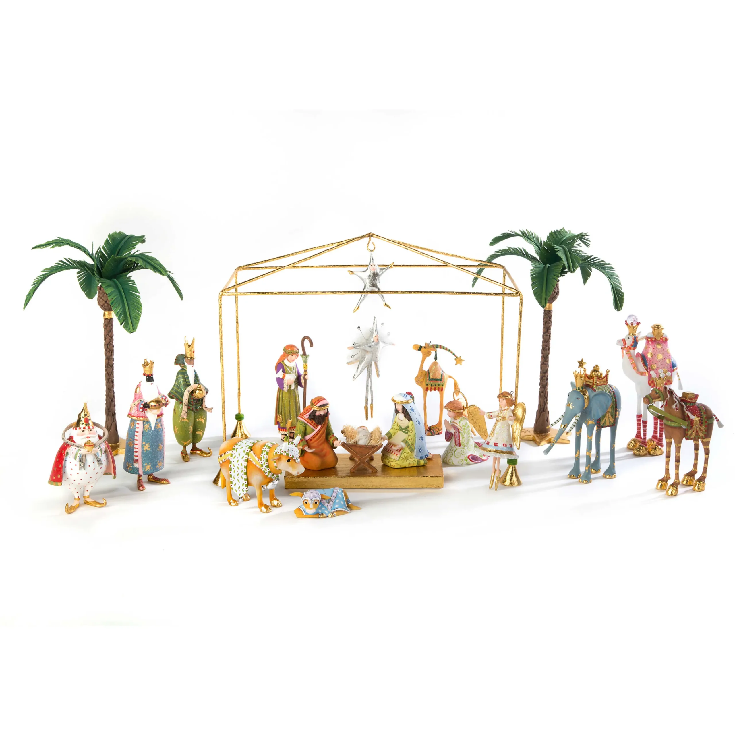 MacKenzie-Childs Patience Brewster Nativity Heavenly Angel Mini Ornament| Holiday