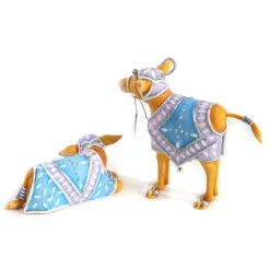 MacKenzie-Childs Patience Brewster Nativity Calf Figures| Holiday|Room Accents