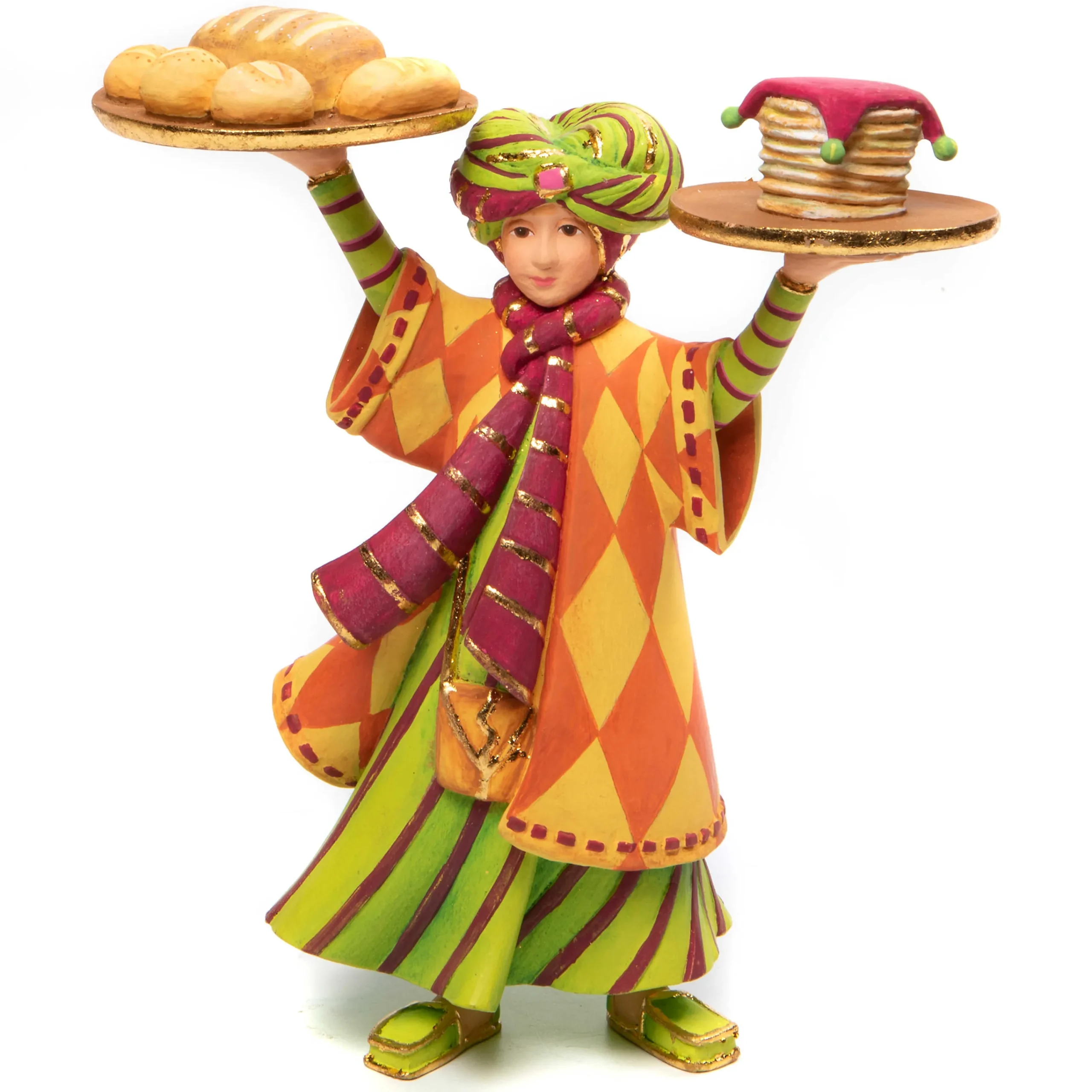 MacKenzie-Childs Patience Brewster Nativity Breadbaker Figure| Holiday|Room Accents