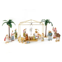 MacKenzie-Childs Patience Brewster Nativity Melchior on Horse Ornament| Holiday