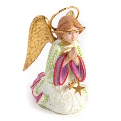MacKenzie-Childs Patience Brewster Nativity Praying Angel Figure| Holiday|Room Accents