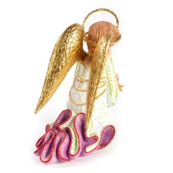 MacKenzie-Childs Patience Brewster Nativity Praying Angel Figure| Holiday|Room Accents