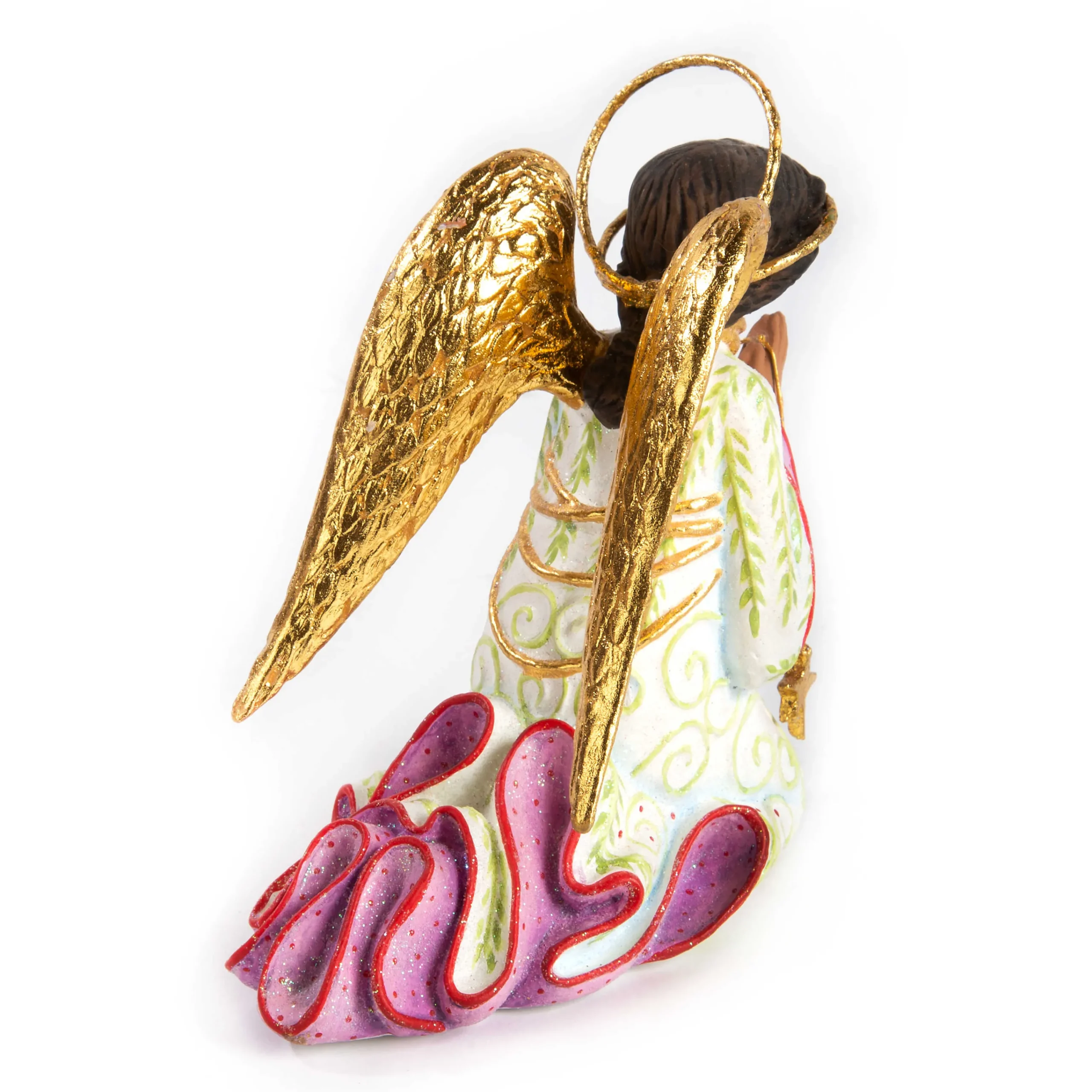 MacKenzie-Childs Patience Brewster Nativity World Praying Angel Figure| Holiday|Room Accents