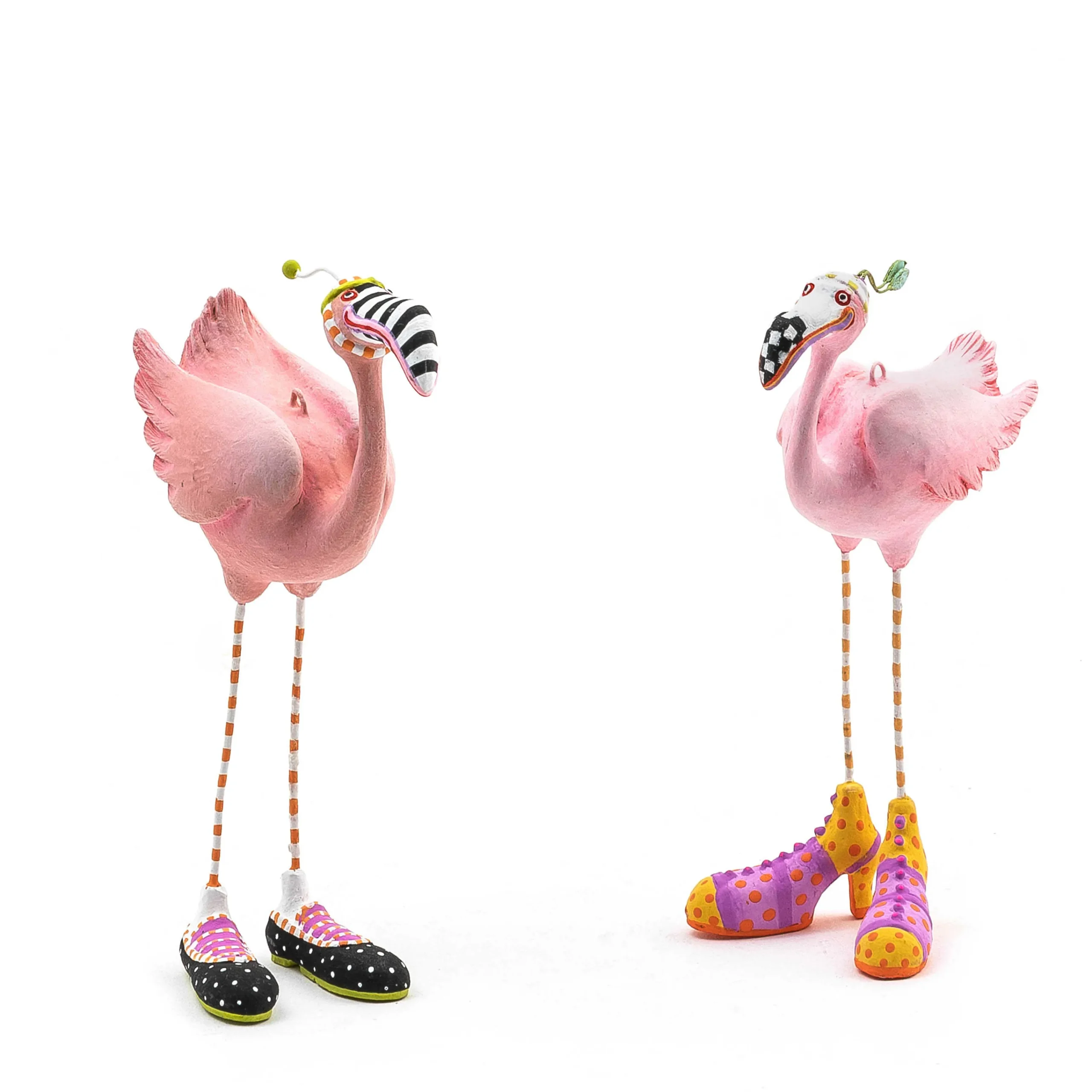MacKenzie-Childs Patience Brewster Noah's Ark - Sheila Sheldon Flamingos| Easter|Spring