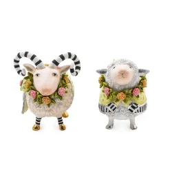 MacKenzie-Childs Patience Brewster Noah's Ark - Lydia  Liam Lambs| Easter