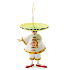MacKenzie-Childs Patience Brewster Nutcracker Suite Chinese Saucer Ornament| Holiday