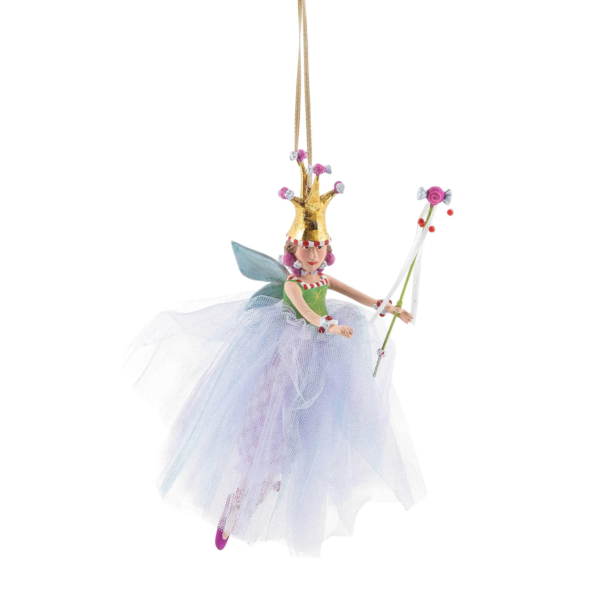 MacKenzie-Childs Patience Brewster Nutcracker Suite Sugarplum Fairy Ornament| Holiday