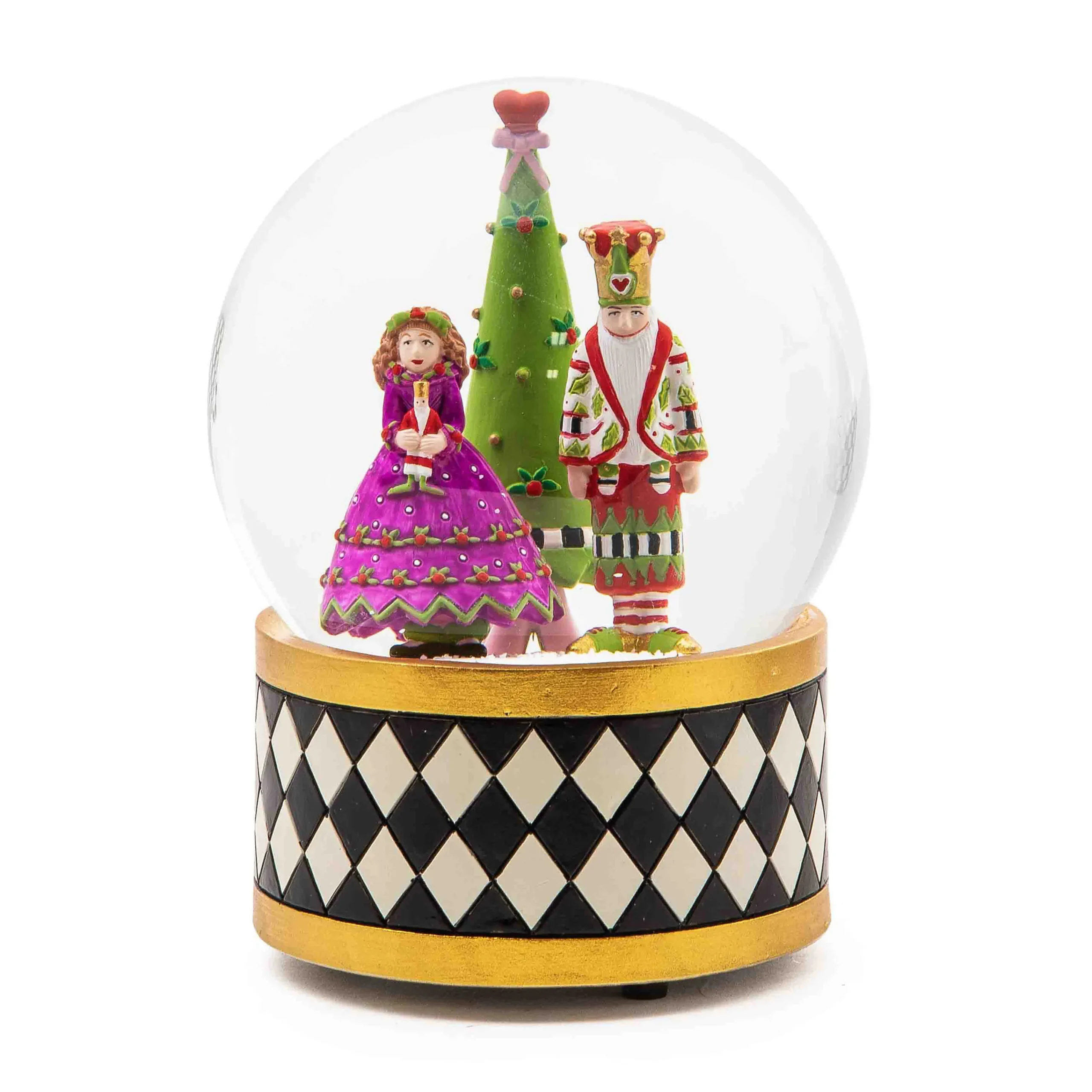 MacKenzie-Childs Patience Brewster Nutcracker Suite Snow Globe| Holiday