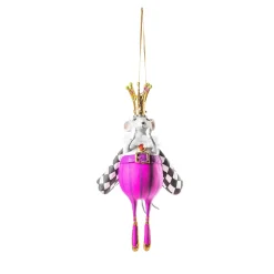 MacKenzie-Childs Patience Brewster Nutcracker Suite Mouse King Ornament| Holiday