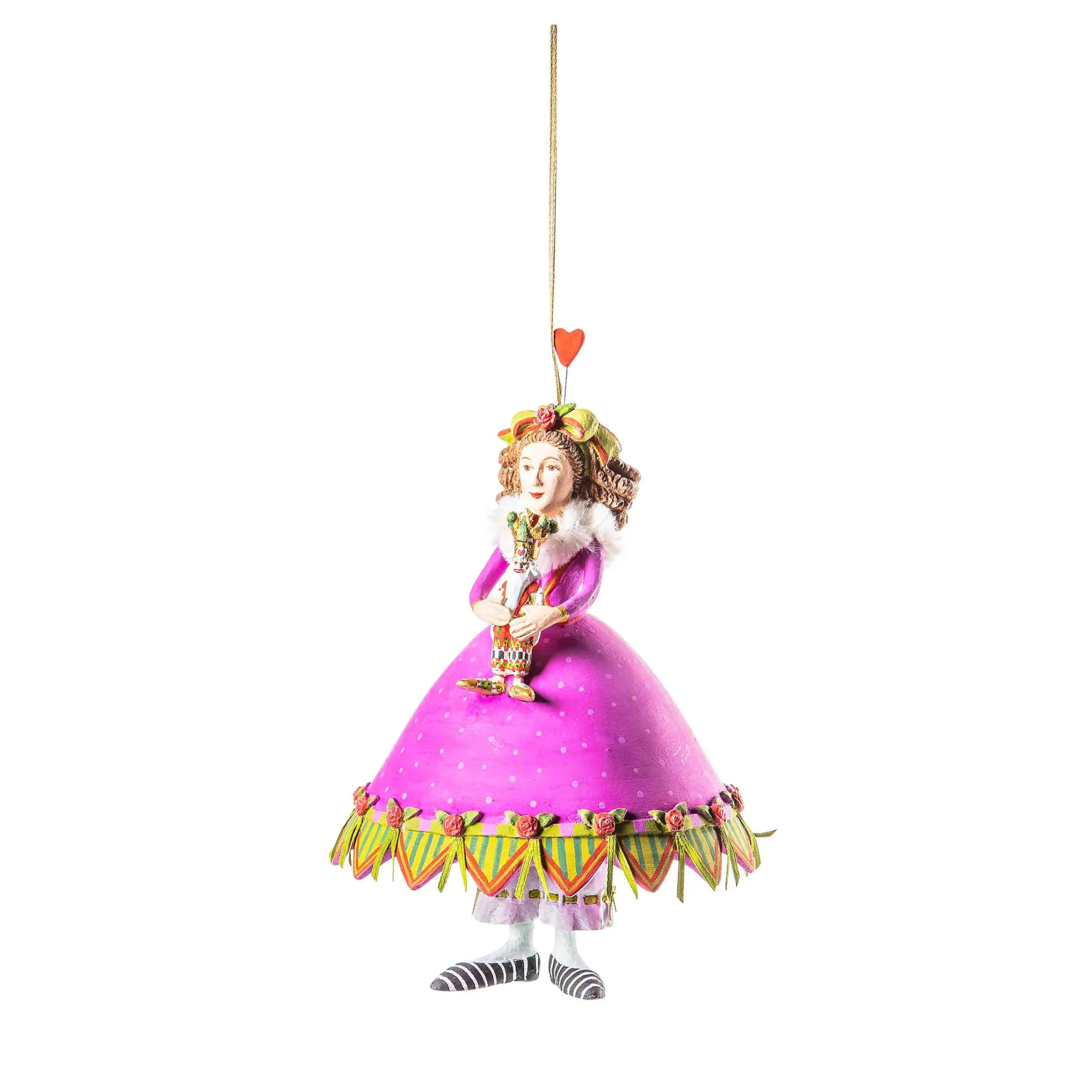 MacKenzie-Childs Patience Brewster Nutcracker Suite Clara Ornament| Holiday