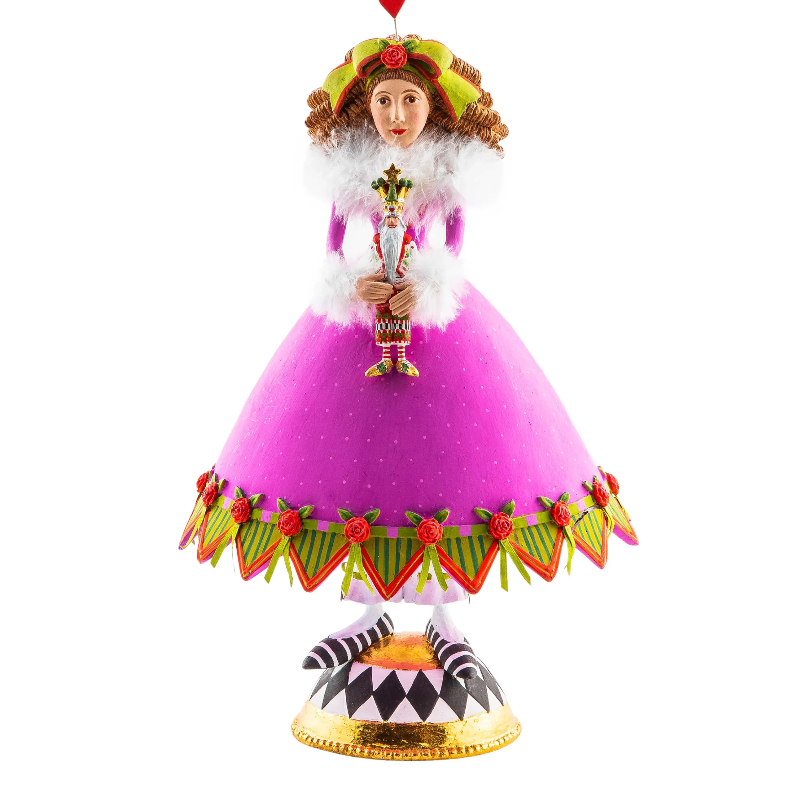 MacKenzie-Childs Patience Brewster Nutcracker Suite Clara Figure| Holiday