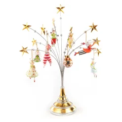 MacKenzie-Childs Patience Brewster Paradise Mini Ornament Display Tree| Holiday|Room Accents