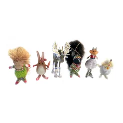 MacKenzie-Childs Patience Brewster Woodland Mini Ornament Set| Holiday