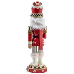 MacKenzie-Childs Peppermint Nutcracker| Holiday|Room Accents