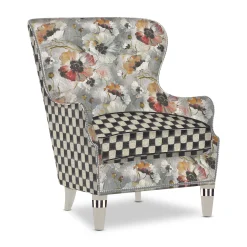 MacKenzie-Childs Perfetto Accent Chair| Living Room