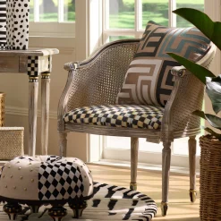 MacKenzie-Childs Perfetto Accent Chair| Living Room