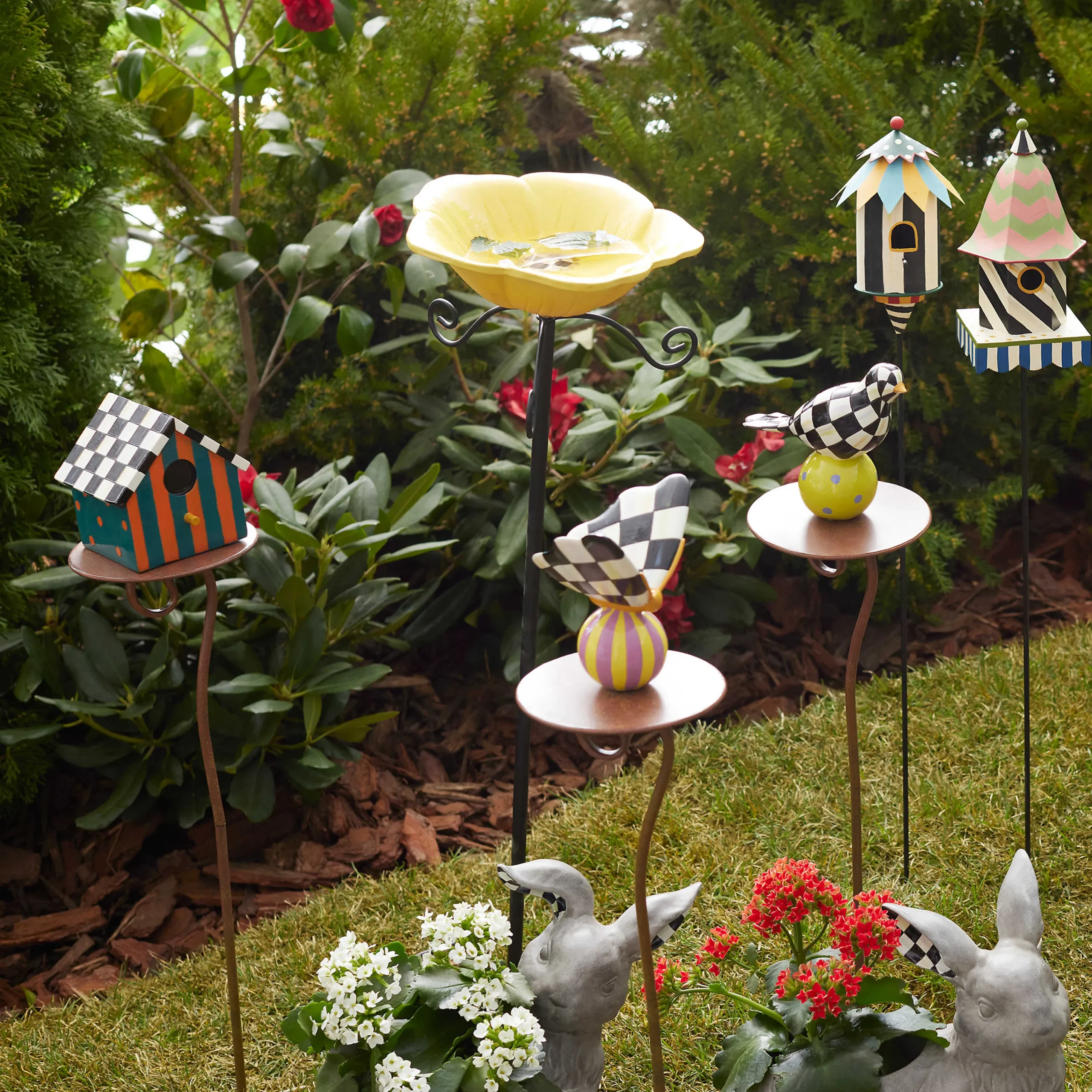 MacKenzie-Childs Persephone Butterfly Garden Stake| Outdoor