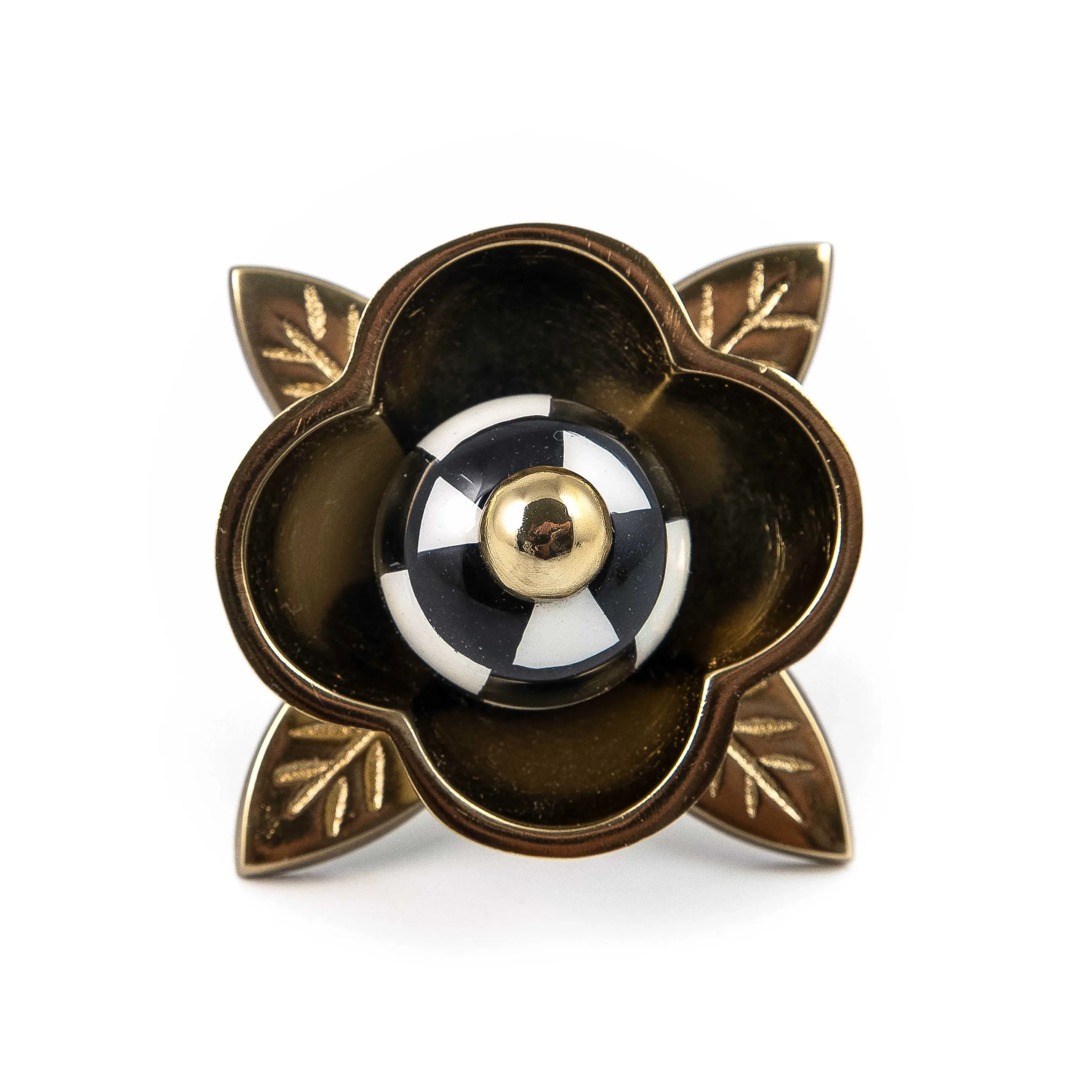 MacKenzie-Childs Petal Knob| Finishing Touches|Room Accents